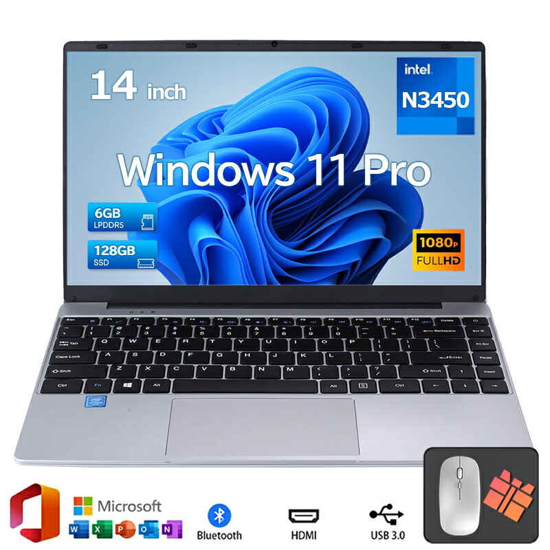 【★置き目品★爆売りOffice積み上げる★新品★】万覚え帳マイコン windows11 長閑やか 新品 万覚え帳マイコン office付き添い人 Microsoftoffice2019 第11時人中央処理装置 N3450 盛りだくさん固定ディスク液晶 SSD 128GB 14.1in WEB写真機 無線電話 Bluetooth 差し上げ物 差し上げ物 薄型万覚え帳 新品マイコン
