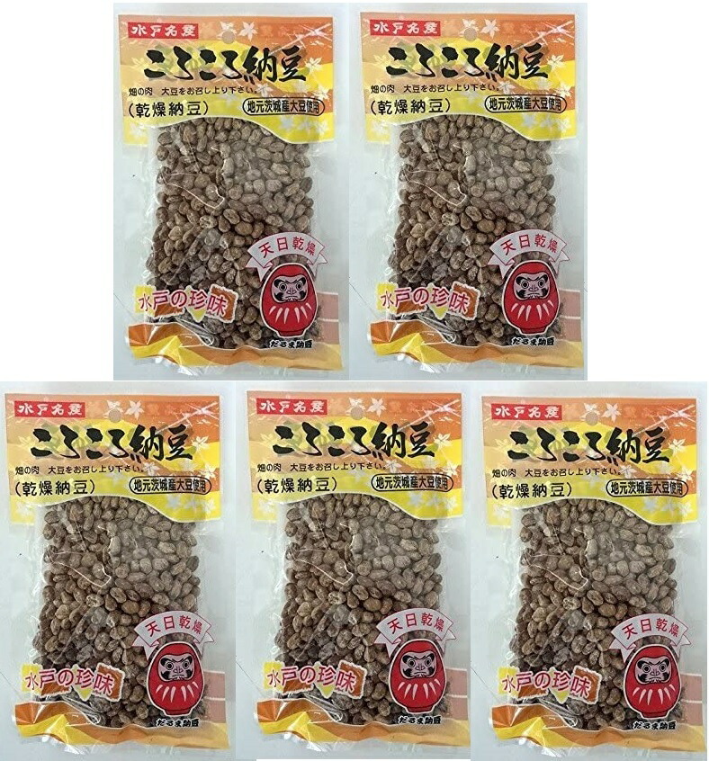 楽天市場】（100袋セット）だるま食品 水戸名産 ころころ納豆×100袋 