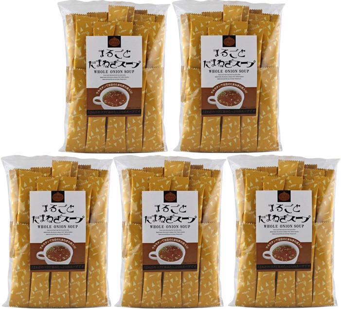 （5個セット）(AT) まるごと玉ねぎスープ 30包×5個セット（代引不可）（沖縄・離島への発送は不可）<br>