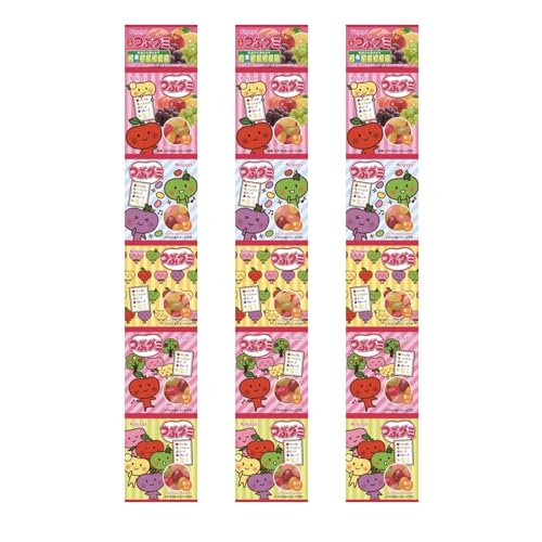 春日井製菓 5連つぶグミ (16g×5袋)×3個
