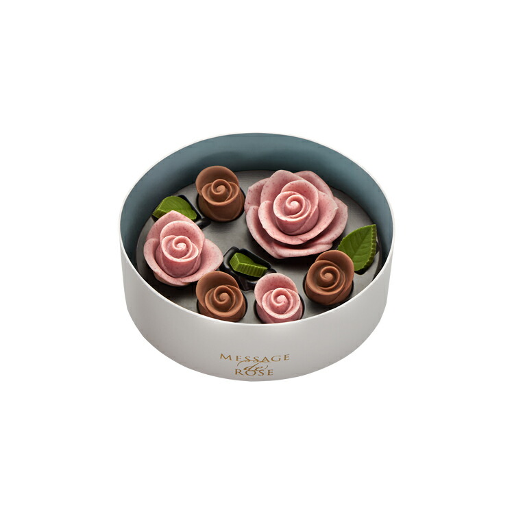 楽天市場 薔薇 バラ チョコ ギフト 贈り物 ホワイトデー 母の日 誕生日 お祝い お返し 結婚 手土産 綺麗 おしゃれ かわいい メサージュ ド ローズ ロズレ ロゼ メサージュ ド ローズ楽天市場店