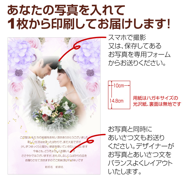 ☆新春福袋2021☆ おしゃれな結婚内祝グリーティングカード ウエディング メッセージカード レター、カード