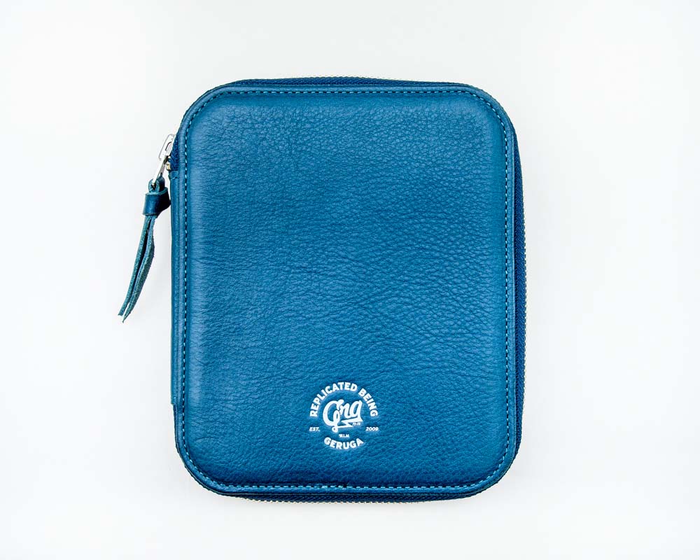 [ GERUGA ] ラウンドジップオーガナイザー / ROUND ZIP ORGANISER (blue)
