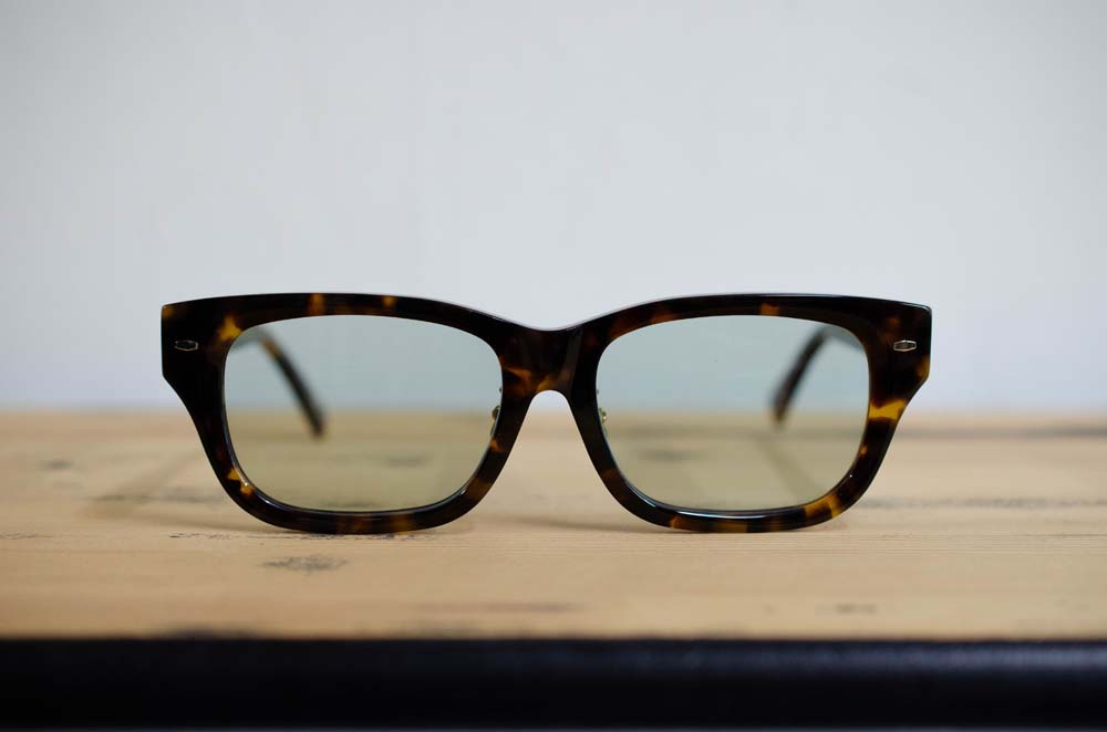 [ Mr.CASANOVA ] JIMMY3 / Yellow Havana / Emerald Green Lens｜MESS AROUND