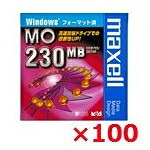 新品 マクセル 3.5in MOレコード盤 230MB Windows初期化 100枚書き割り maxell 3.5inch MO DISK 230MB Windows formatted 100pcs MO媒体
