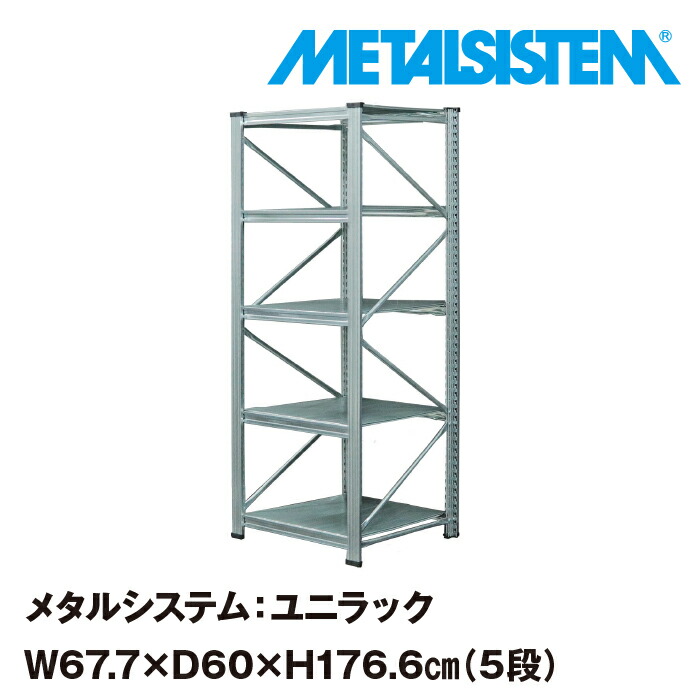 一部予約販売】 メタルシステム ユニラック 幅187.7x高さ176.6x奥行