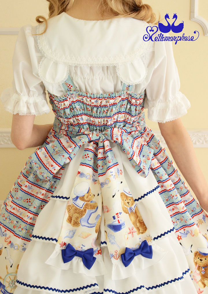 Metamorphose ブランド ワンピース 黄色 Lolita ロリィタ サックス マリンくま Jsk ドレス ロリータファッション 可愛い 甘ロリ 公式 夏 水兵さん インスタ映え おしゃれ Sale 30 Off メタモルフォーゼ Marineくまちゃん バッスルジャンパースカート Metamorphose ブランド ワンピース 黄色 Lolita ロリィタ サックス マリンくま Jsk ドレス ロリータファッション 可愛い 甘ロリ 公式 夏 水兵さん インスタ映え おしゃれ Sale 30 Off メタモルフォーゼ Marineくまちゃん バッスルジャンパースカート