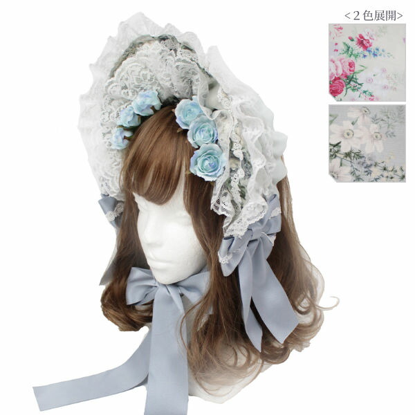 ブランド Lolita Doll 可愛い クララドール Bnt Clara お人形 Metamorphose ヴィンテージ その他 お花 花柄 バラ 公式 カントリー 頭物 ヘアアクセサリー お姫様 お嬢様 ヨーロッパ 宮廷風 予約 メタモルフォーゼ Clara Doll ハーフボンネット ロリータ