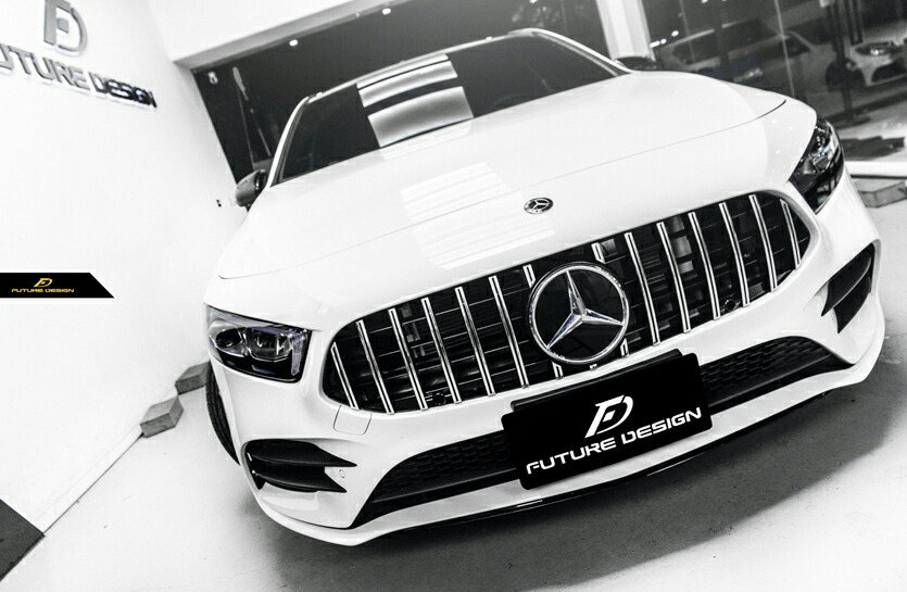 BENZ メルセデス・ベンツ A-Class W177 V177 前期車 用 パナメリカーナ グリル GTグリル A180 A200 A35 A45 AMG メッキ仕様 スポーツ｜METEO　店