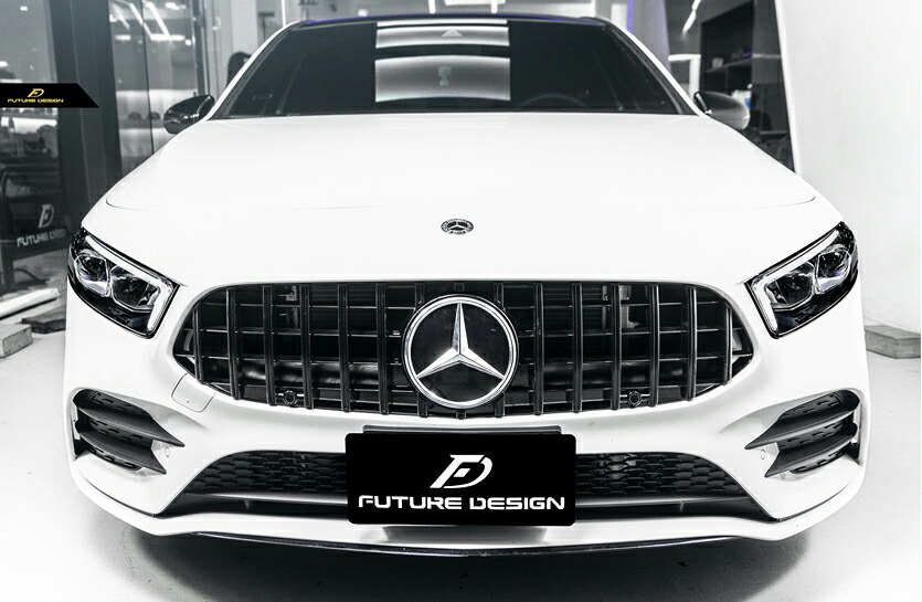 BENZ メルセデス・ベンツ A-Class W177 V177 前期用 GT パナメリカーナ グリル GTグリル A180 A200 A35 A45 AMG ブラック仕様 スポーツ｜METEO　店
