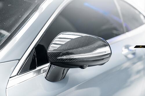 【Future Design】BENZ メルセデス・ベンツ S-Class C217 クーペ 専用 ドアミラー カバー Carbon カーボン