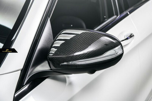 【Future Design 正規品】BENZ メルセデス・ベンツ GLE-Class W167 SUV C167 クーペ 専用 ドアミラー カバー Carbon カーボン カスタム エアロ AMG|METEO 店