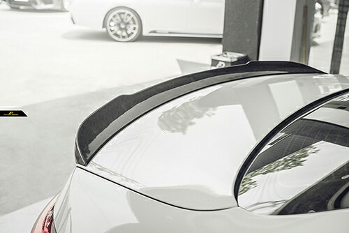 【FUTURE DESIGN】BENZ メルセデス・ベンツ E-Class W213 セダン トランク用リア スポイラー リアウィング 本物DryCarbon ドライカーボン カスタム エアロ 全年式 54,000円