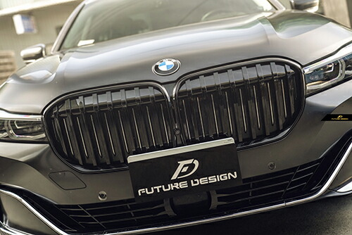 BMW G11 G12 7シリーズ 後期車 セダン用 フロント艶黒 キドニー グリル 730 740 750 760 Mスポーツ