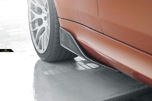 【FUTURE DESIGN】BMW 1シリーズ E82 Mスポーツ 1M 専用 サイドスカート スポイラー 本物Drycarbon ドライカーボン エアロ｜METEO　店