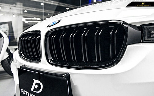 BMW 3シリーズ F30 F31 フロント用艶ありブラック キドニーグリル センターグリル Performance style 2 パフォーマンス カスタム エアロ｜METEO　店