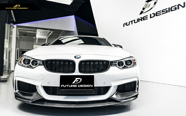 BMW 4シリーズ F32 F33 F36 Mスポーツ フロントバンパー用カーボン リップスポイラー 本物DryCarbon ドライカーボン M-TECH パフォーマンス｜METEO　店