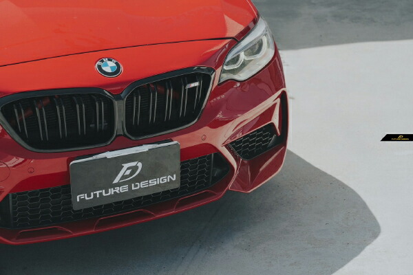 【FUTURE DESIGN】BMW 2シリーズ F22 用 F87 M2Cルック 改造用 フロントバンパー エアロ カスタム