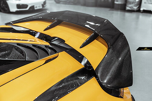 【FUTURE DESIGN 正規品】McLaren マクラーレン 720S リアスポイラー リアウィング 本物Drycabon ドライカーボン パフォーマンス