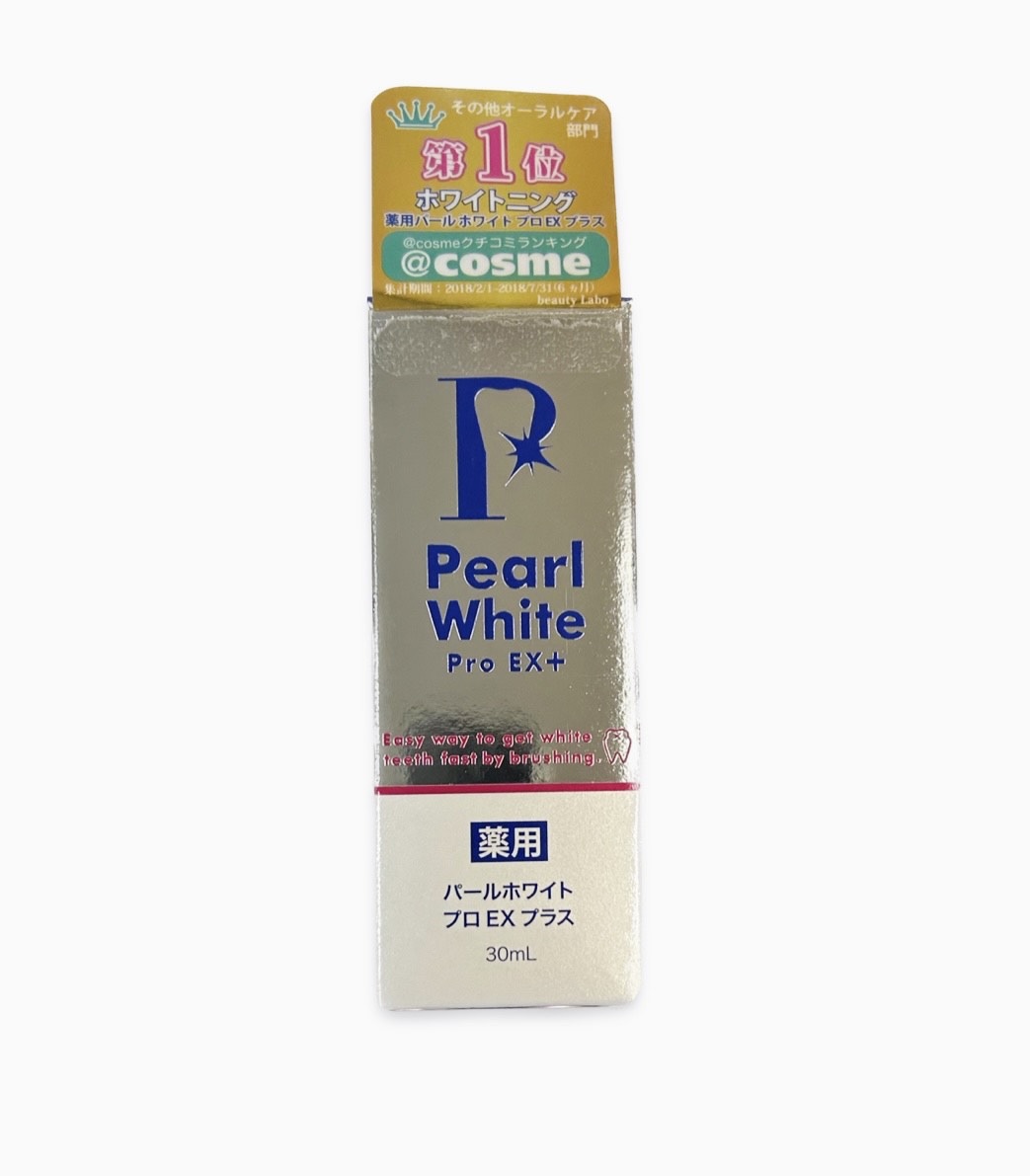 薬用 パールホワイト プロ EX プラス 30ml Pearl White ホワイトニング 液体 かんたん ステイン ヤニ 着色 色素沈着 口臭予防 液体はみがき