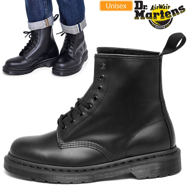 楽天市場 正規取扱店 ドクターマーチン 8ホールブーツ 1460 モノ ブラック Dr Martens 1460 Mono 8 Eye Boot メンズ レディース 靴 f Trip 新生活 Trip