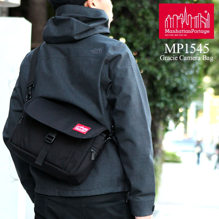 正規取扱店 マンハッタンポーテージ グレイシーカメラバッグ ブラック Mp1545 Manhattan バッグ Portage Gracie 1806trip新生活 Camera Bag Portage メンズ レディース 鞄 1806trip新生活 通勤 Trip
