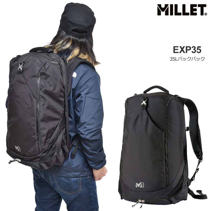 【楽天市場】【正規取扱店】ミレー MILLET バッグ リュック 大容量 メンズ レディース EXP35 バックパック MIS0694