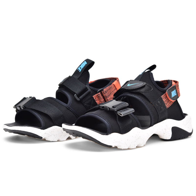 規制処置店鋪 ナイキ Nike サンダル メンズ キャニオン Canyon Sandal 黒 青色 橙黄色 25 29cm Ci 21ss Sdl 下足 2105trip スポーツサンダル スポサン ストラップ コンフォート 21年齢春夏期 新作 Chelseafilm Org