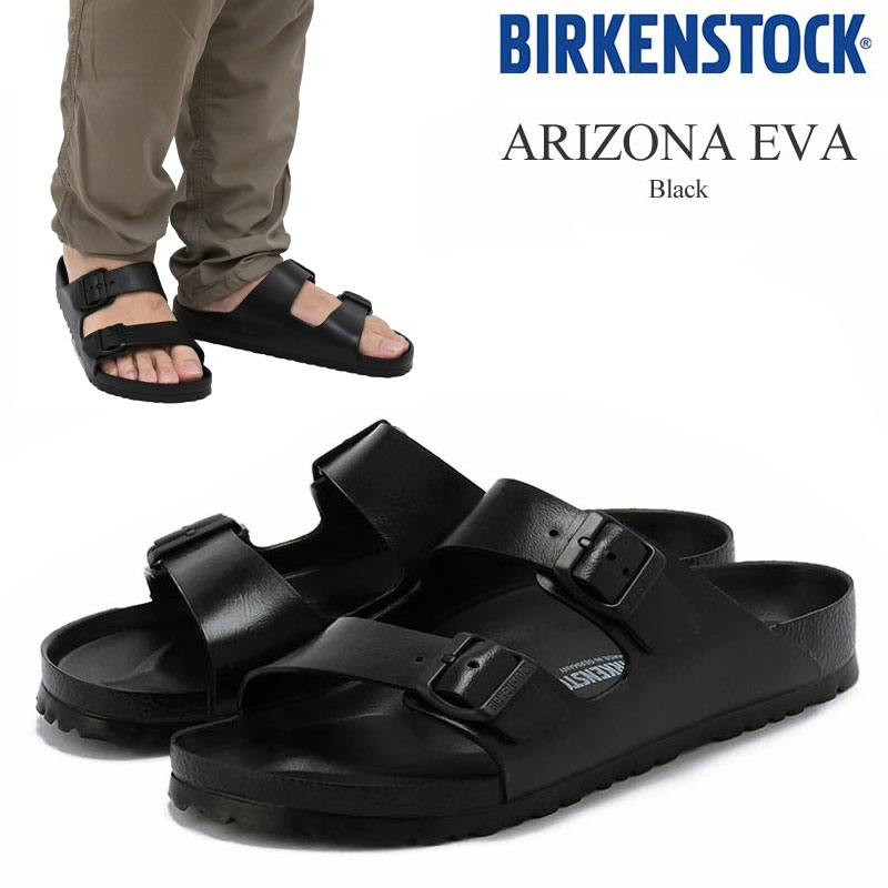 値下げ！Birkenstock ブラック サンダル アリゾナレギュラー幅 BIRKENSTOCK サンダル Arizona EVA 「レギュラー幅」 ユニ