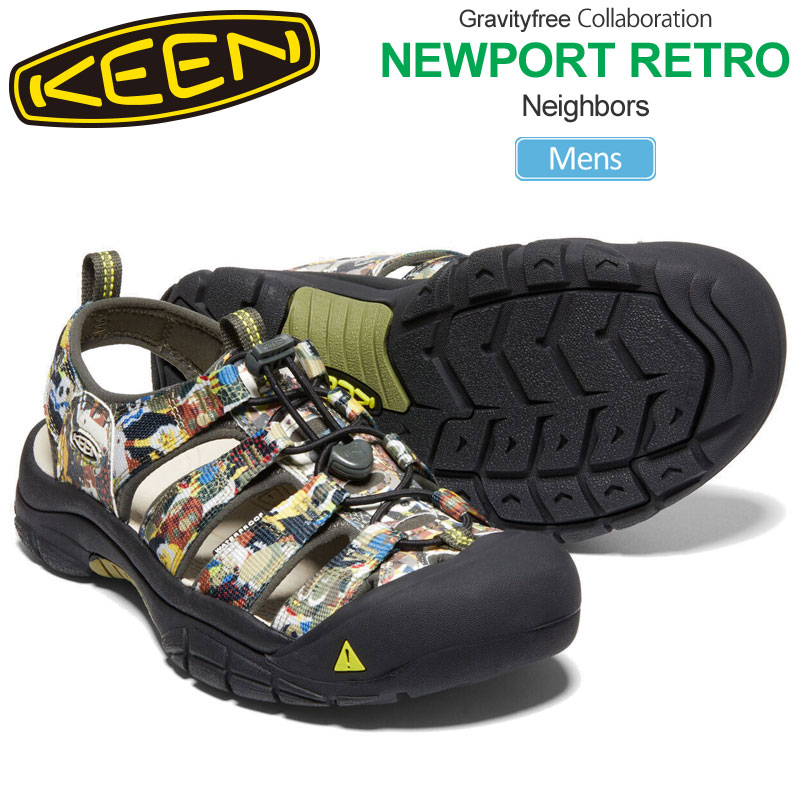 9152円 【期間限定送料無料】 キーン KEEN サンダル メンズ ニューポートレトロ NEWPORT RETRO ネイバーズ 25-29cm 1026349 2022SS sdl2205trip