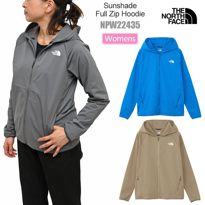 ザ・ノース・フェイス THE NORTH FACE パーカー ラッシュガード 長袖 レディース サンシェイドフルジップフーディー Sunshade Full Zip Hoodie NPW22435 2025SS【服】2504trip 【返品交換・ラッピング不可】