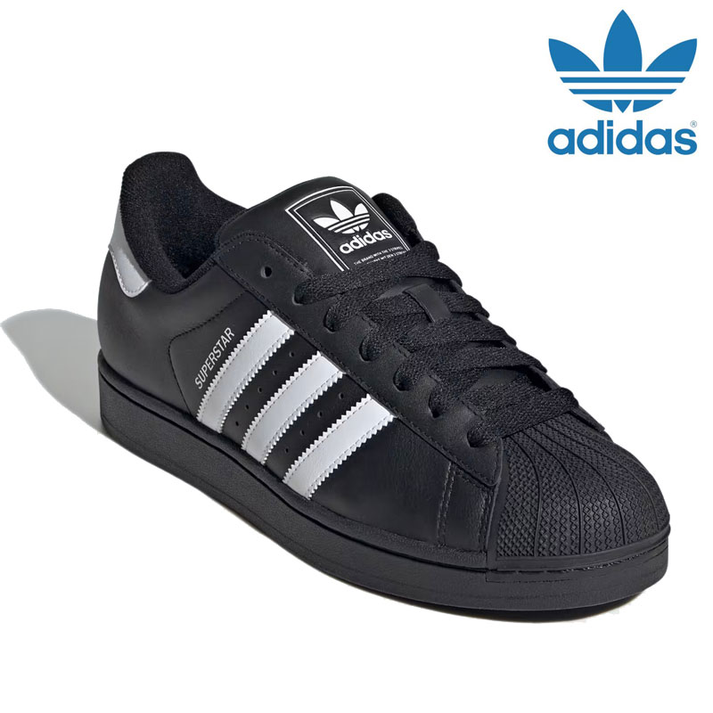 アディダス オリジナルス adidas originals スニーカー メンズ スーパースター2 SUPERSTAR II ブラック ホワイト JI0079 2025AW snk【靴】2506trip