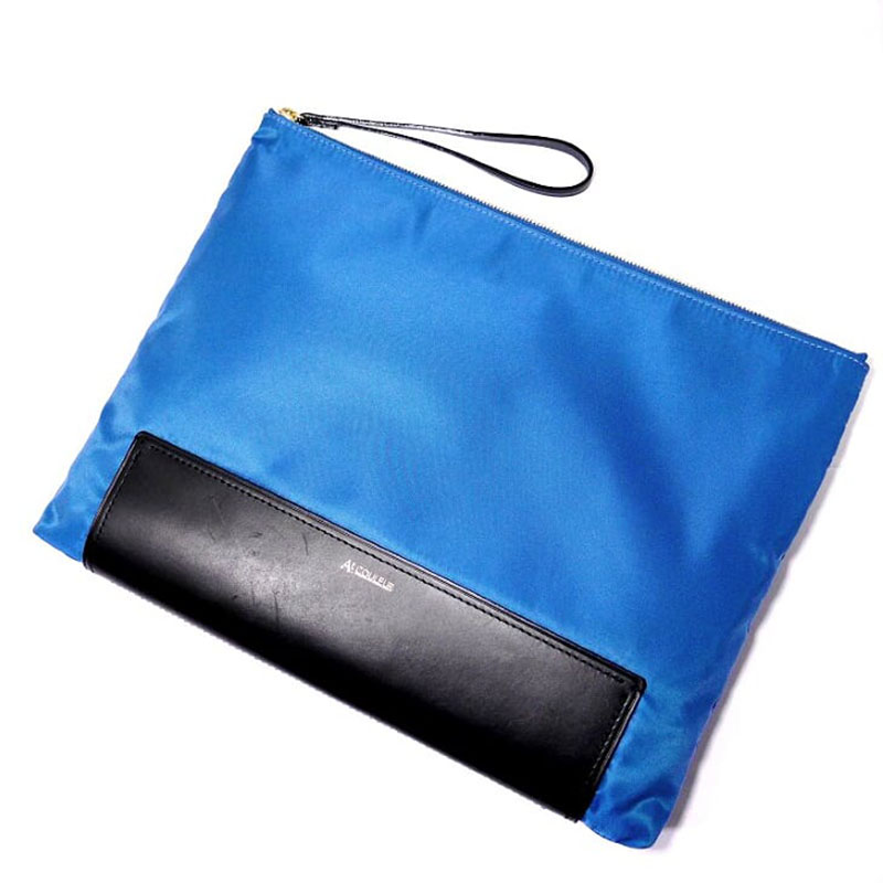 無料長期保証 At Couleur アーテ クルール Br クラッチバッグ 青 ブルー 黒 ブラック 日本最大級 Www Papermoney World Com