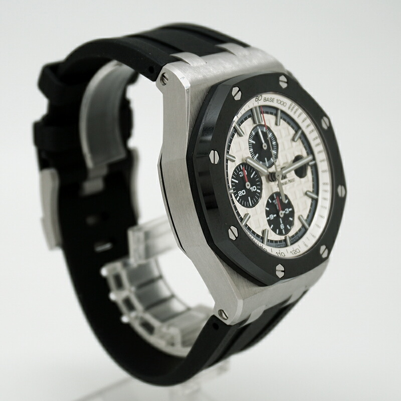 楽天市場 オーデマピゲ Audemars Piguet ロイヤルオーク オフショア クロノグラフ 26400so Oo A002ca 01 ステンレススチール美品 メンズ 腕時計 自動巻き 中古 ブランド販売 Mevius楽天市場店