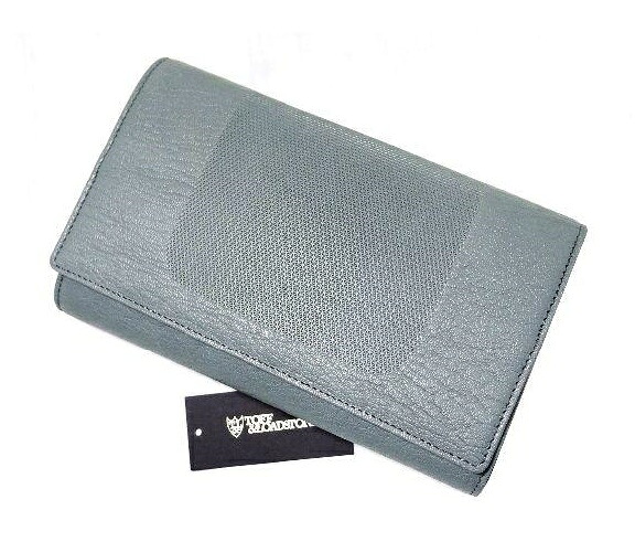 【新品/未使用】TOFF&LOADSTONE トフアンドロードストーンゴートレザー クラッチバッグ 山羊革GGR グレイッシュグリーン 日本製 パーティ 二次会 きれいめ|ブランド販売 MEVIUS店