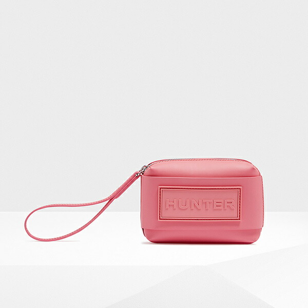 HUNTER ORIGINAL RUBBERISED LEATHER WRISTLET【山立ち オリジナルラバーライズドレザーリストレット サクラ色】（panther pink パンサーサクラ色）WBP4000LRS PNP 17SS レインシューズ・長靴-レディース靴-靴