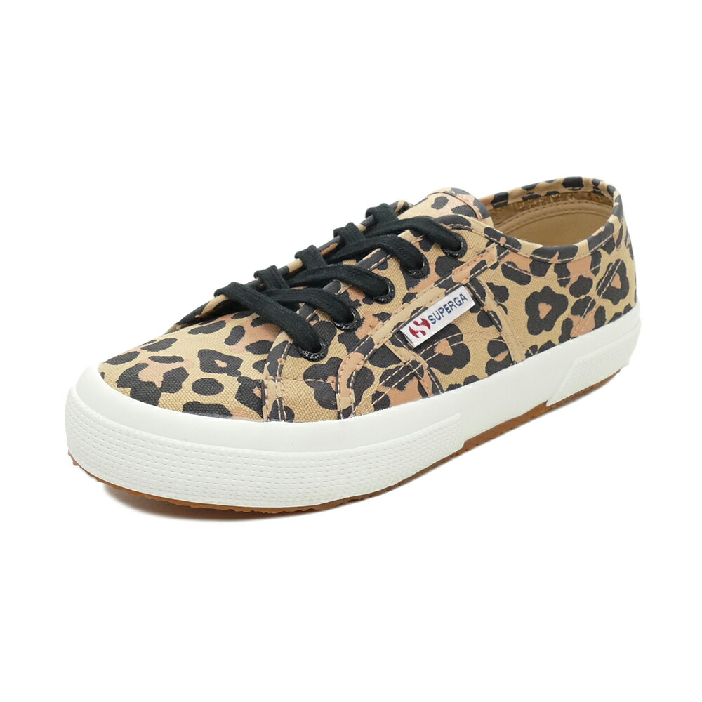 スニーカー スペルガ SUPERGA 2750-FANTASY COTU ビッグクラシック レオパード A4H 1S001W00-A4H レディース シューズ 靴 21Q1画像