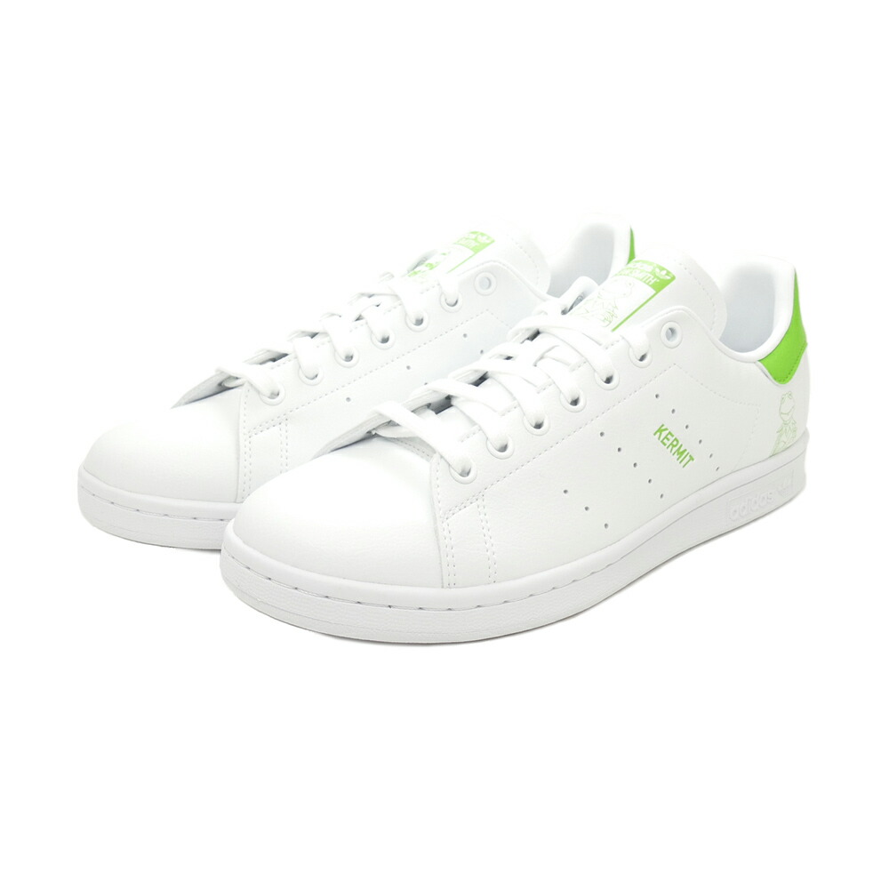楽天市場 Sale セール 30 Off 送料無料 Stan Smith Kermit アディダス オリジナルス Adidas Originals 三つ葉 トレフォイル スタンスミス テニス シューズ サステナブル カーミット ディズニー 靴 スニーカー メンズ レディース Stansmithcp 2101