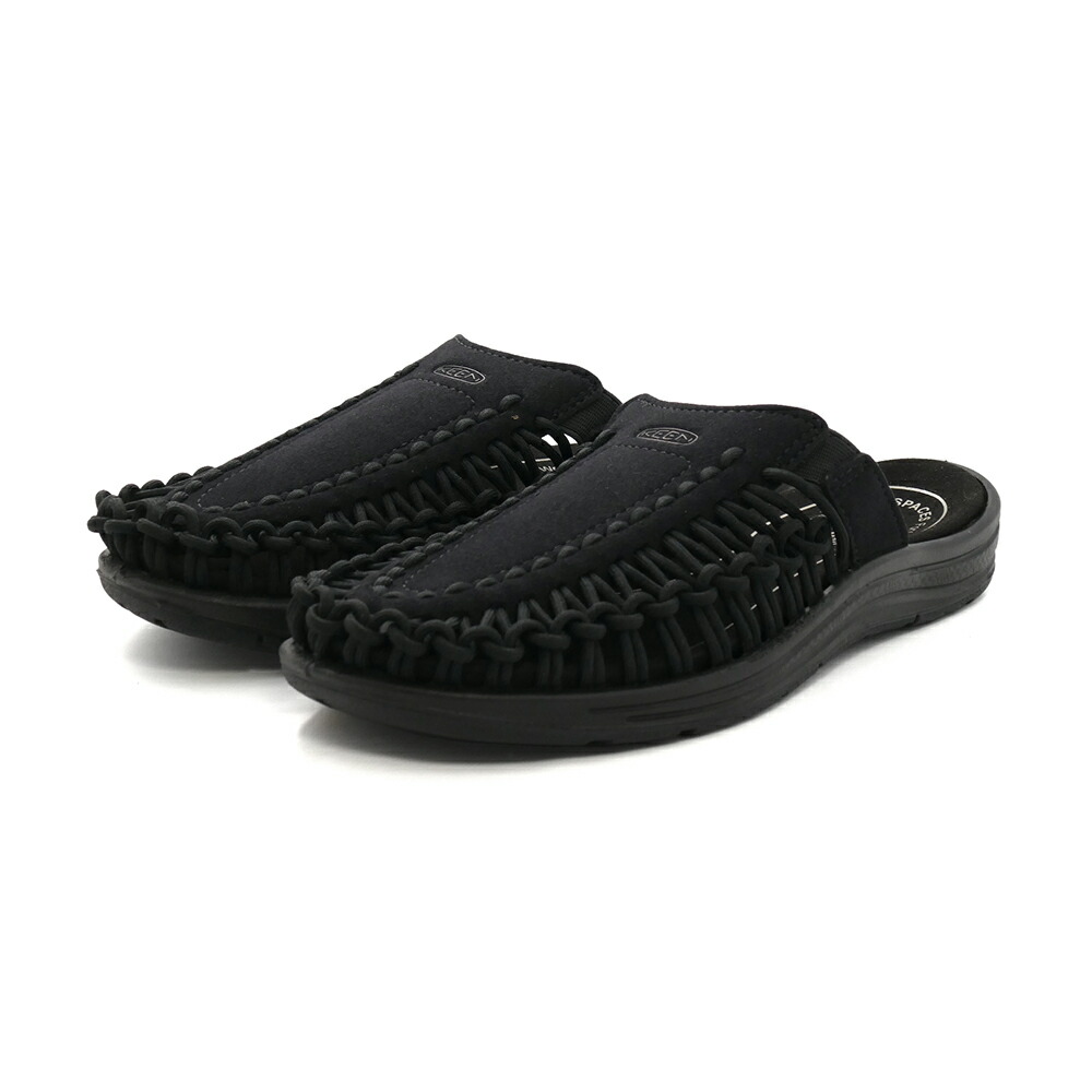 サンダル キーン KEEN ユニークツースライド ブラック 黒 1022399 レディース シューズ 靴 23SS