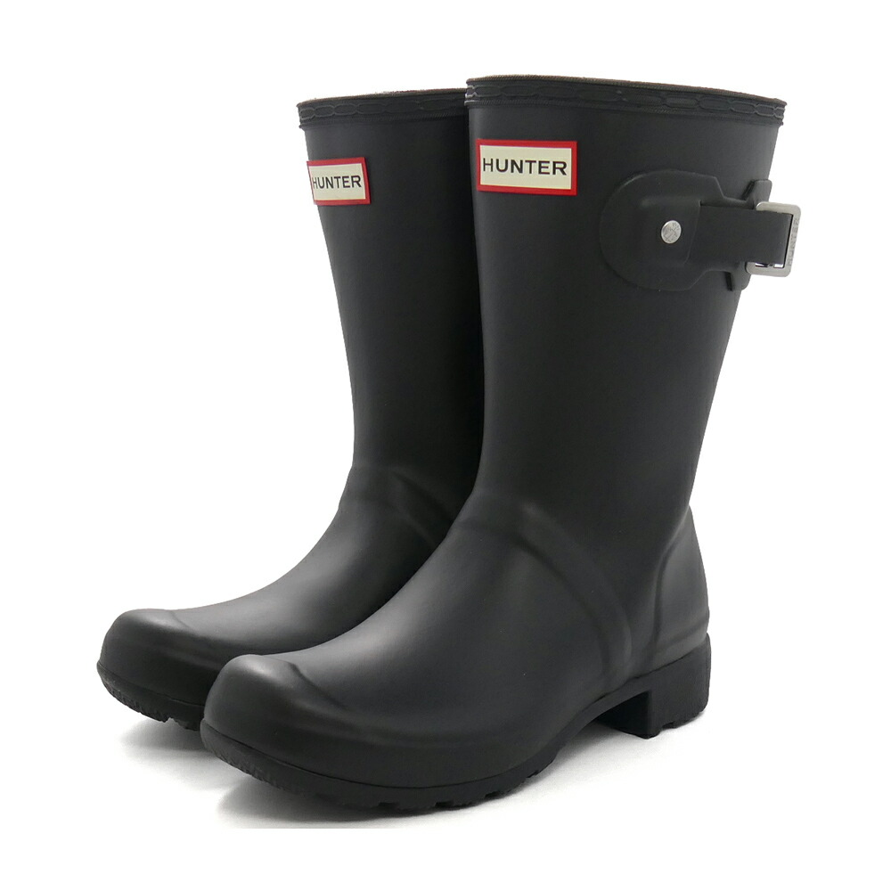 【美品】HUNTER ブラック 長靴 オリジナルボックス付き ハンター HUNTER 【レディース】オリジナルツアー （BLACK） -靴