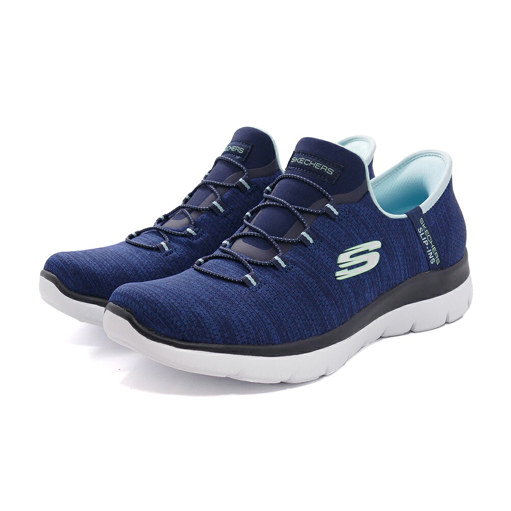 スニーカー スケッチャーズ SKECHERS スケッチャーズスリップインズサミッツエブリデイセット ネイビー 群青 150264-NVAQ レディース シューズ 靴 24