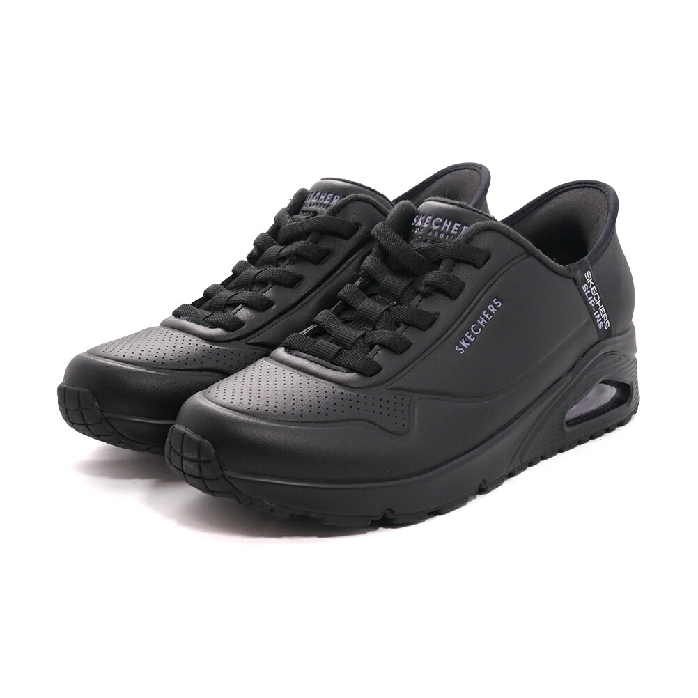 スニーカー スケッチャーズ SKECHERS スケッチャーズスリップインズ：ウノ-イージーエア ブラック 黒 177112-BBK レディース シューズ 靴 24