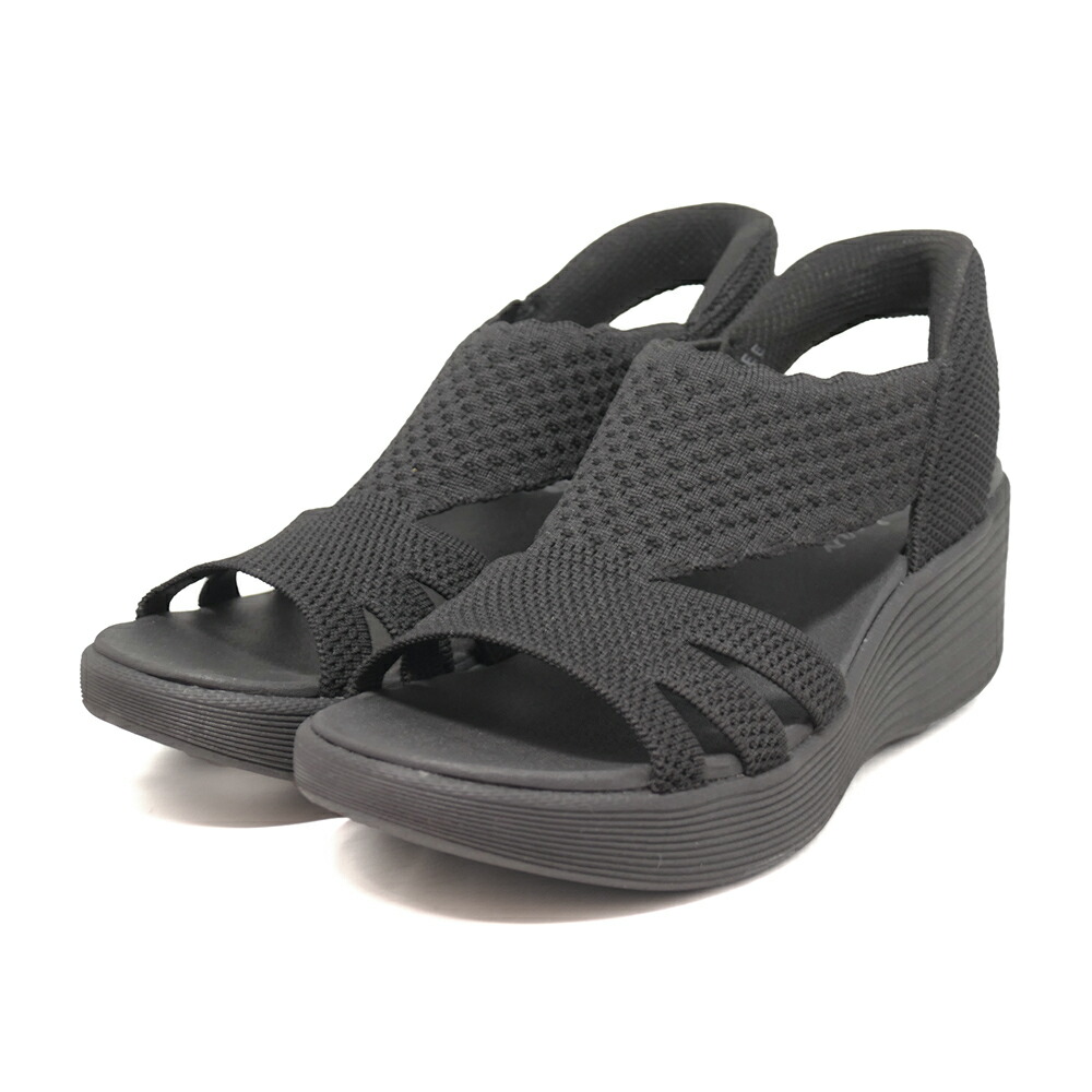 サンダル スケッチャーズ SKECHERS スリップインズパラレルライト-サマーインバイト 黒いこと 120012-BBK レディース シューズ 靴 26SS