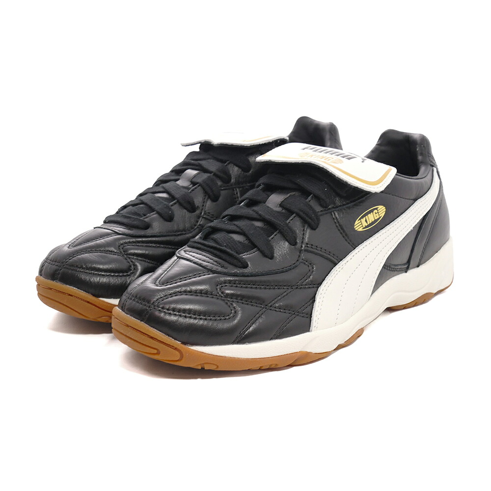 スニーカー プーマ PUMA キングインドア ブラック 黒 401683-01 メンズ レディース シューズ 靴 25AU