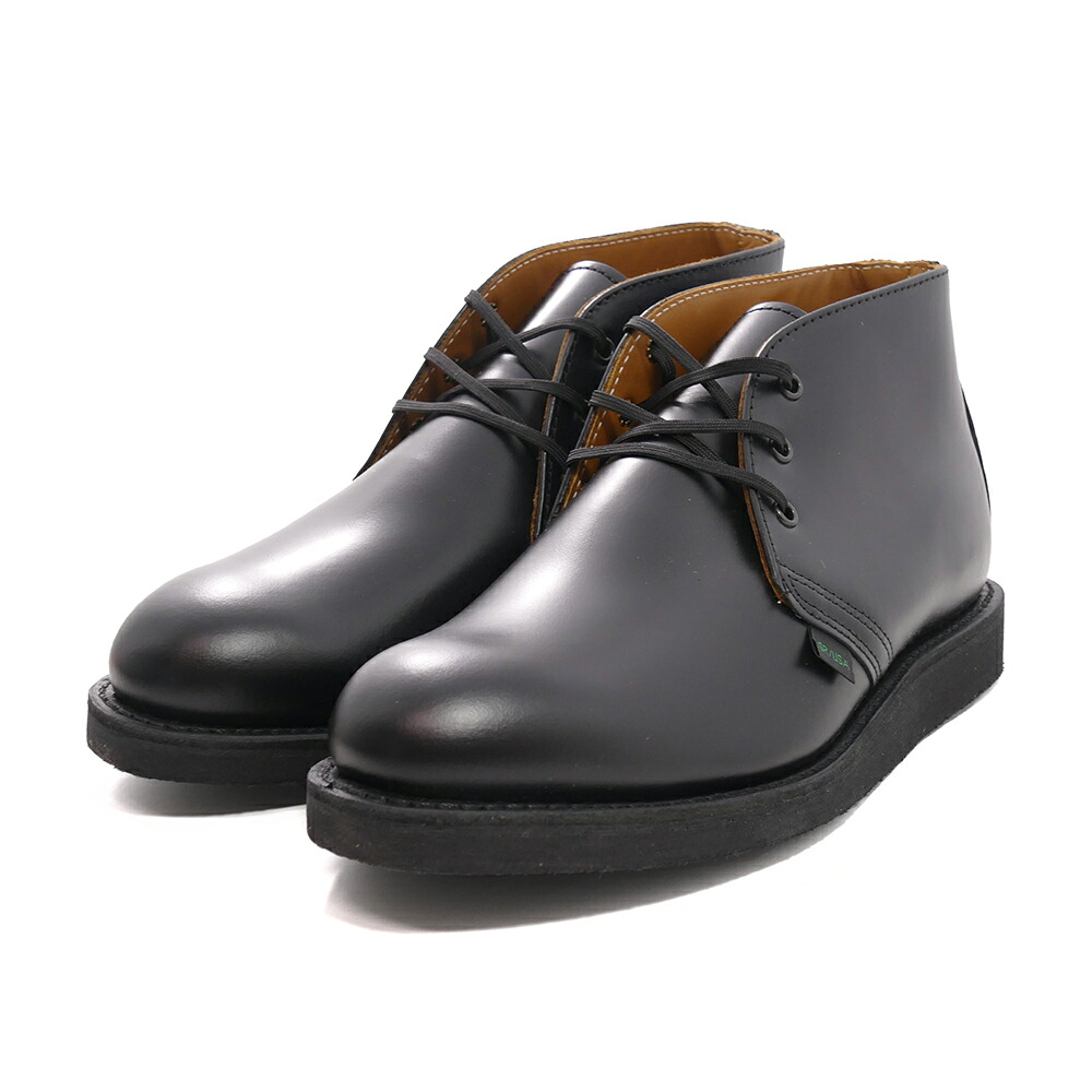 ブーツ レッドウイング RED WING ポストマンチャッカ ブラック 9196 メンズ シューズ 靴 26SS