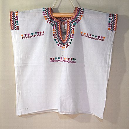 楽天市場】メキシコ手刺繍ブラウス(51)《送料無料》メキシカン
