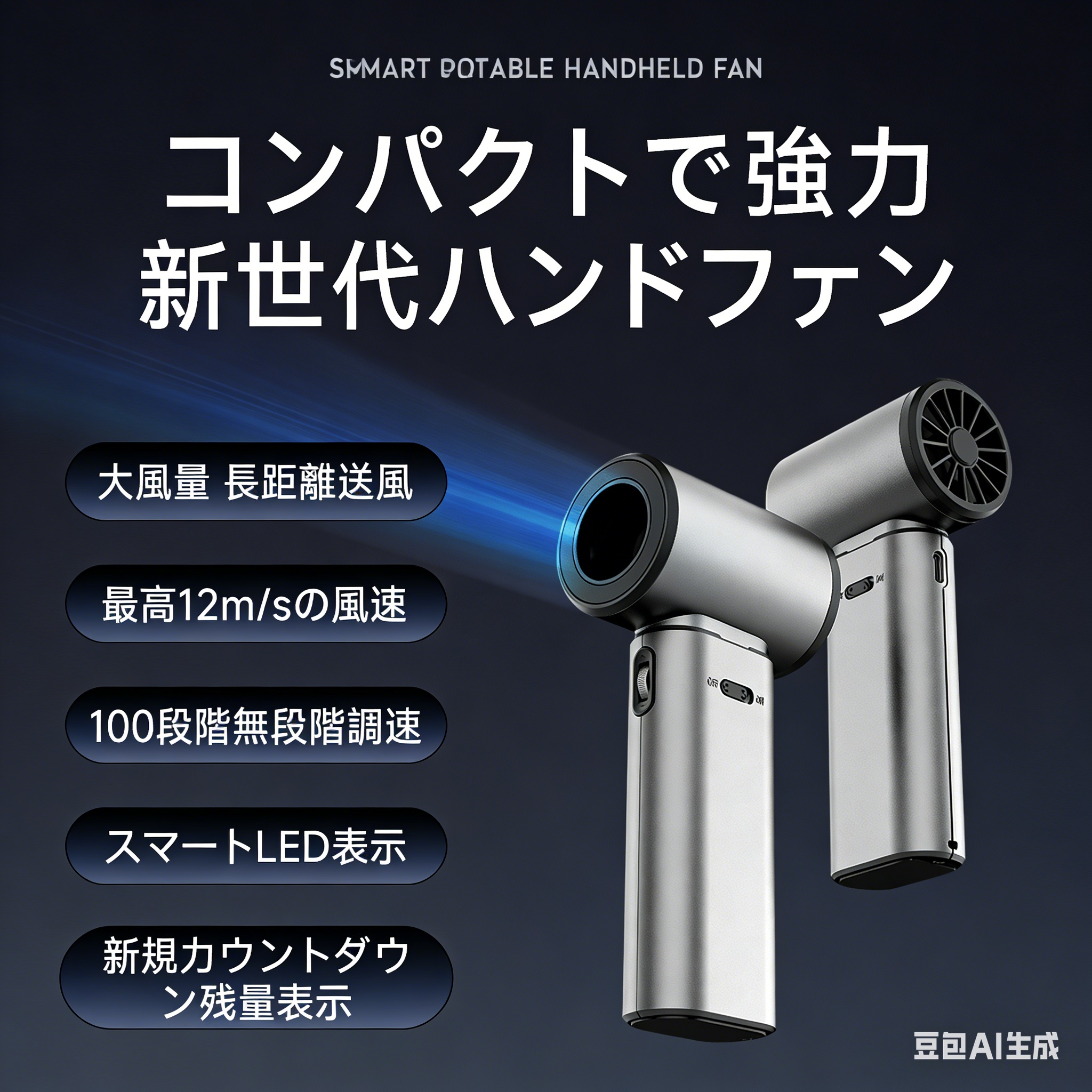 携帯扇風機 ミニ ハンディファン 高速 ターボ 強風 無葉 コンパクト 軽量 キャンプ アウトドア 通勤 屋外 携帯用 USB充電式 静音 5色展開 ミルクホワイト ブラック パープル ピンク グレー 2025 新作 アマゾン 送料無料 人気 おすすめ 輸入 通販 ベストセラー
