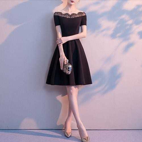 結婚式 お呼ばれ ワンピース 大きいサイズ パーティードレス パンツ ドレス 大人 ピアノ 発表会 ドレス 結婚式 お呼ばれ 30代 40代 上品 シンプル ミニ丈 ワンピース オフショル レース シフォン オシャレ 半袖 結婚式のドレス 上20 かわ小 かわ大 キレセク|MEZOO