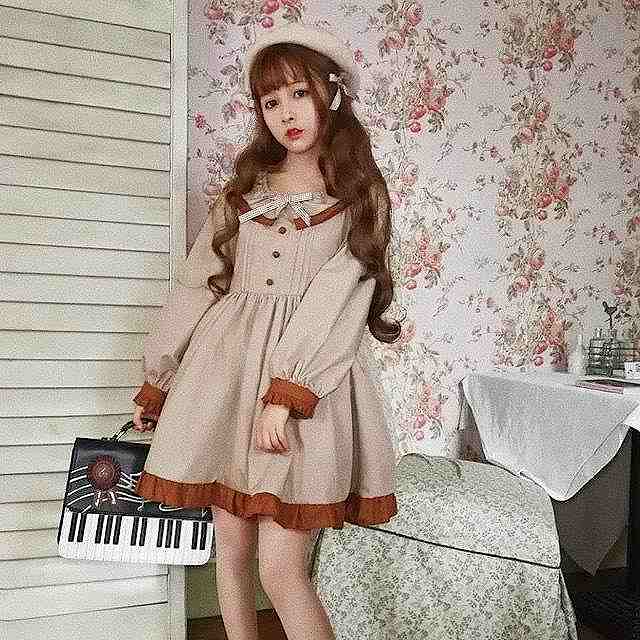 ゆめかわ ワンピース ゆめかわいい ワンピース クラシカル ワンピース 病みかわいい ワンピース ゴスロリ ワンピース ロリィタ ワンピース ロリータワンピース ロリータ ロリィタ ワンピース ロリータワンピース クラシカル 長袖 秋2020 夢かわ 夢ワンピ ロマ
