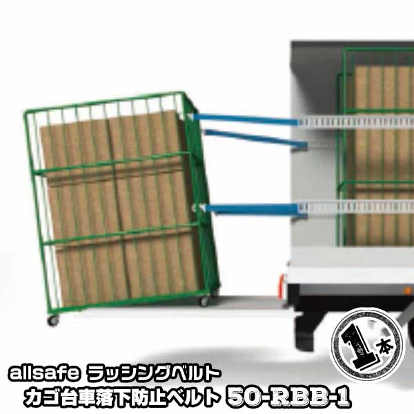 楽天市場】カゴ台車落下防止ベルト50-RBB-22本セットカゴ台車運搬